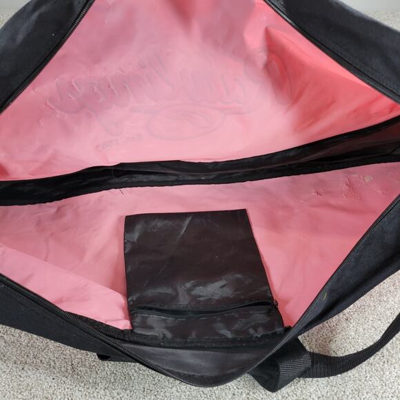 Rawlings Playmaker Softball Baseball Bat Helmet Equipment Duffle Bag Pink Black - Picture 7 of 15